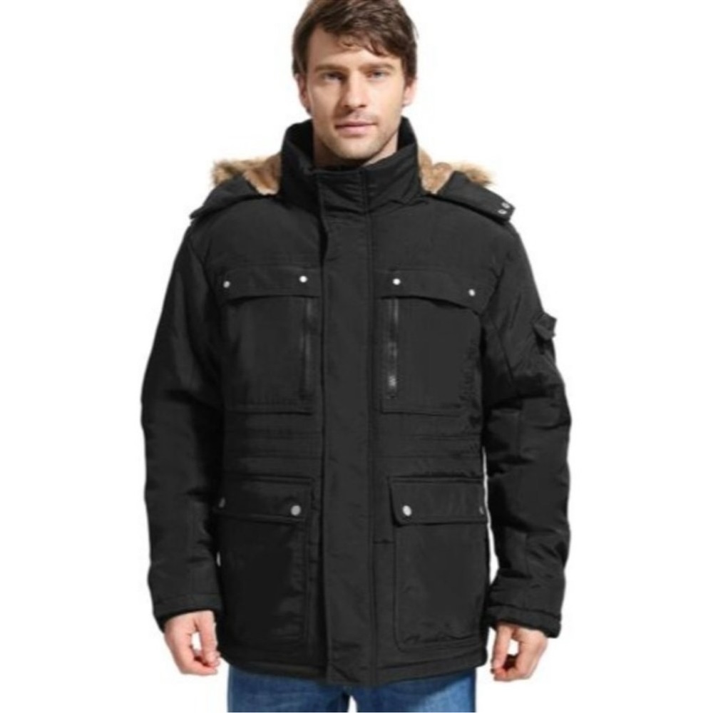 NWT Yozai Black Wind and Water-Resistant Winter Coat Size S